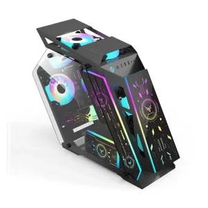 Vỏ Case Centaur CT201 Black | mATX, Mid Tower, Đen