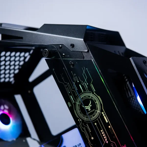 Vỏ Case Centaur CT201 Black | mATX, Mid Tower, Đen