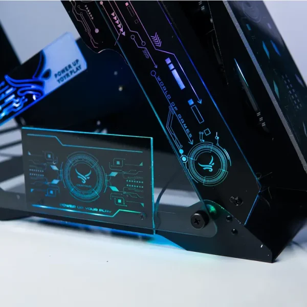 Vỏ Case Centaur CT201 Black | mATX, Mid Tower, Đen