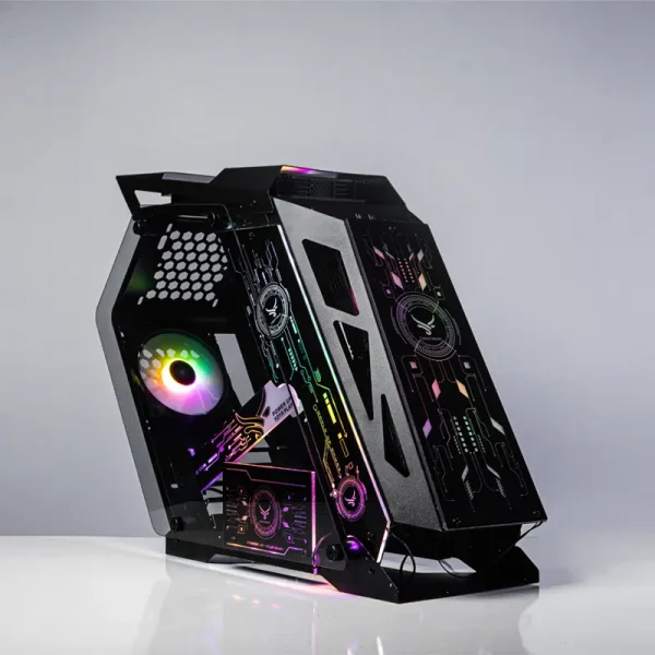 Vỏ Case Centaur CT201 Black | mATX, Mid Tower, Đen