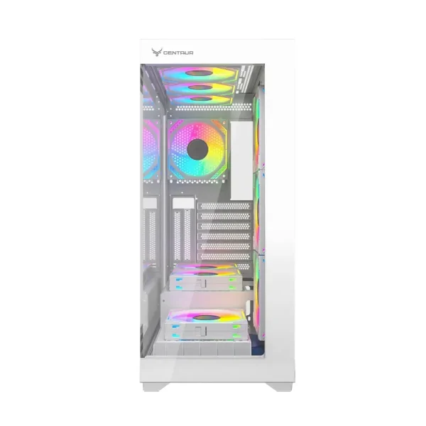 Vỏ Case Centaur Nova White |ATX, Mid Tower, Kính vô cực