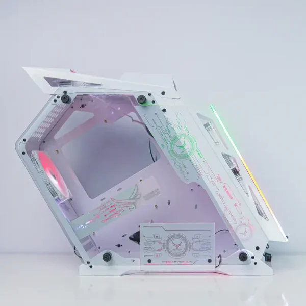 Vỏ Case Centaur CT201 White | mATX, Mid Tower, Trắng