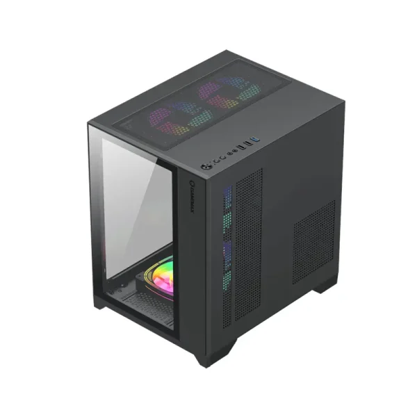 Vỏ case GAMEMAX Infinity Mini (mATX/Mid Tower/Black)