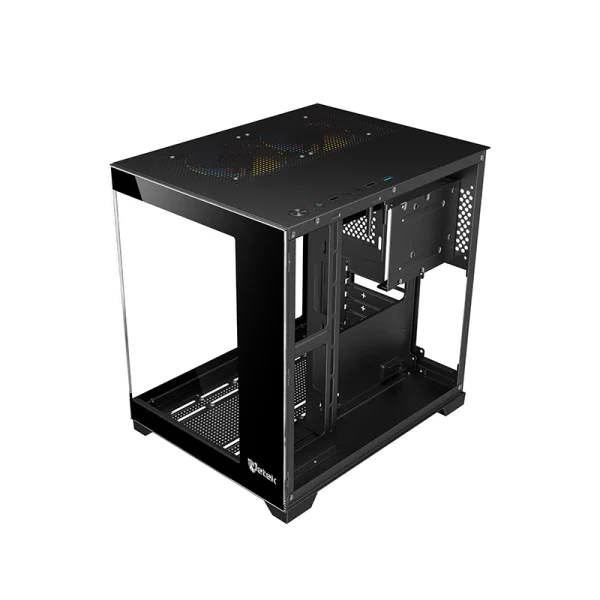 Vỏ case Jetek CSGO2 D.VA1 | M-ATX, Mid Tower, Đen