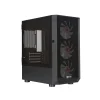 Vỏ Case Jetek Squid X3 Black | M-ATX, 3 Fan RGB