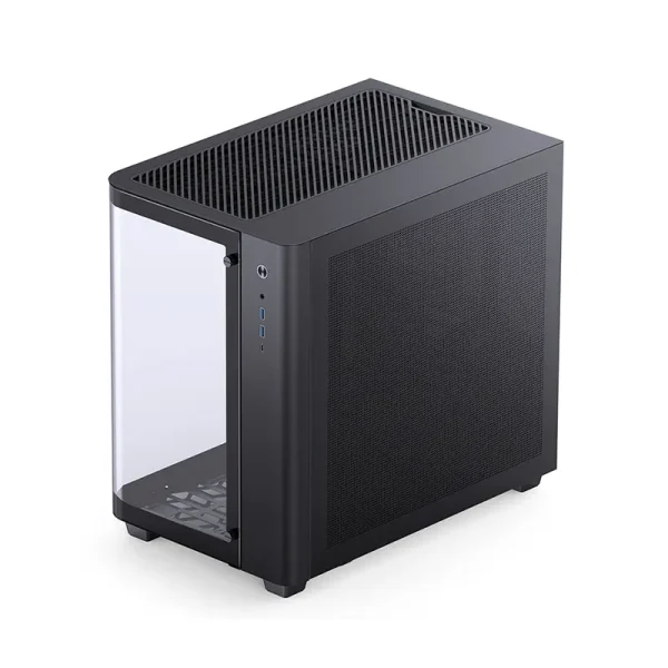 Vỏ Case JONSBO TK-3 BLACK (ATX/Mid Tower/Kính Cong Vô Cực)