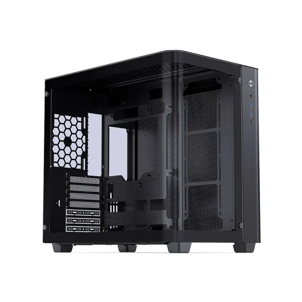 Vỏ Case JONSBO TK-3 BLACK (ATX/Mid Tower/Kính Cong Vô Cực)