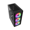 Vỏ case KENOO ESPORT EM700 – 3F (E-ATX/ Mid Tower/Black)