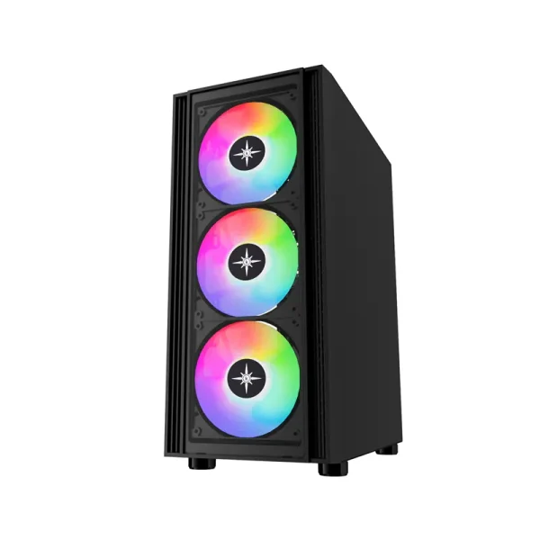 Vỏ case KENOO ESPORT EM700 – 3F (E-ATX/ Mid Tower/Black)