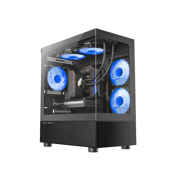 Vỏ Case KENOO ESPORT MK200 (M-ATX/Mid Tower/Black)