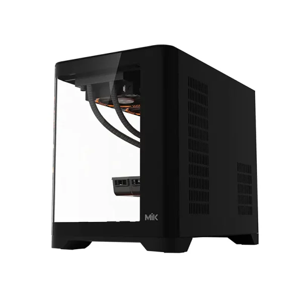 Vỏ Case MIK FOCALORS M Black Kính Cong mATX