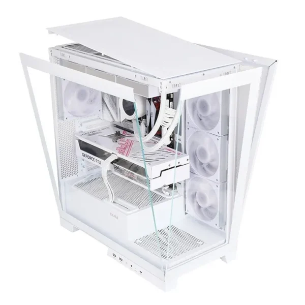 Vỏ Case SAMA 4503 White (ATX/Mid Tower/USB Type C)