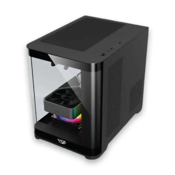 Vỏ Case VSP X7 Aquanaut Pro Gaming – Kính cong – Black