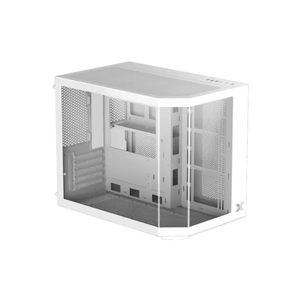 Vỏ Case Xigmatek Cubi M Arctic (M-ATX/Mid Tower/Kính vát góc)