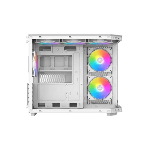 Vỏ Case Xigmatek Cubi M Arctic (M-ATX/Mid Tower/Kính vát góc)