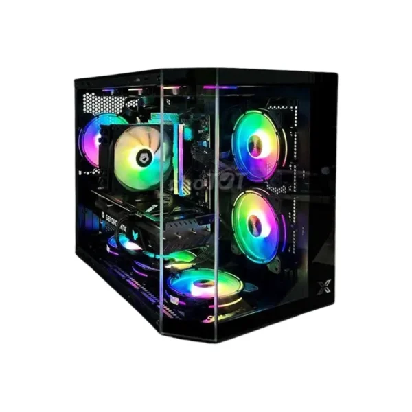 Vỏ Case Xigmatek Cubi M Black (M-ATX/Mid Tower/Kính vát góc)
