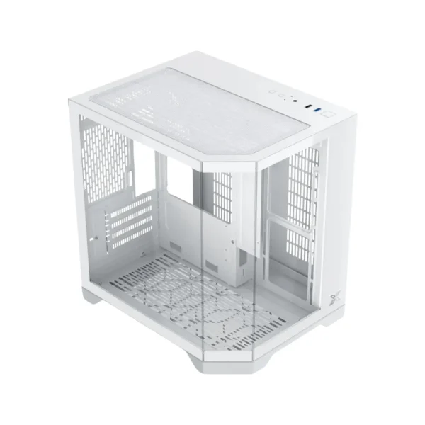 Vỏ Case Xigmatek Cubi M Nano Arctic (mATX/Kính vát góc)