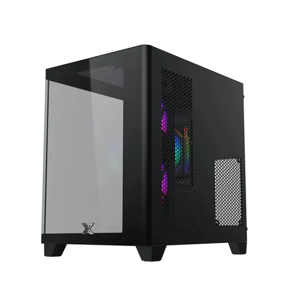 Vỏ Case Xigmatek Pano M Nano 3GF Black, M-ATX, 3Fan