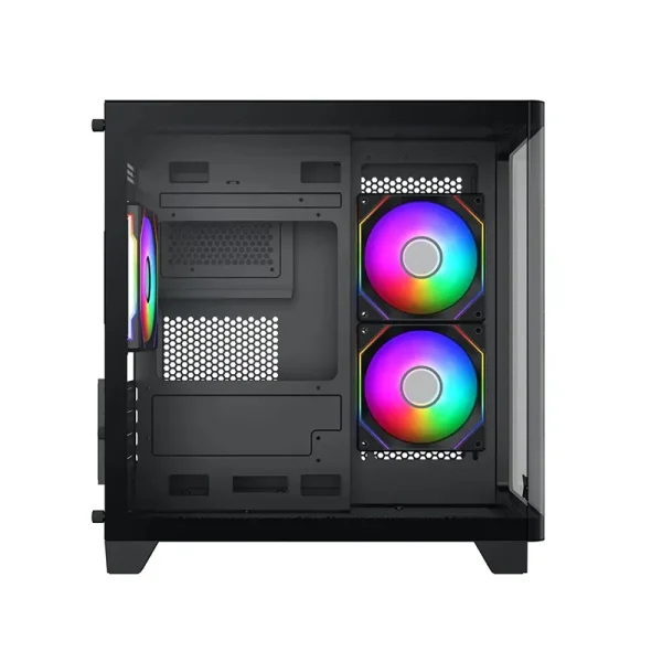 Vỏ Case Xigmatek Pano M Nano 3GF Black, M-ATX, 3Fan