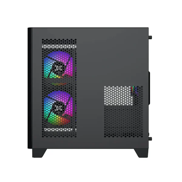 Vỏ Case Xigmatek Pano M Nano 3GF Black, M-ATX, 3Fan