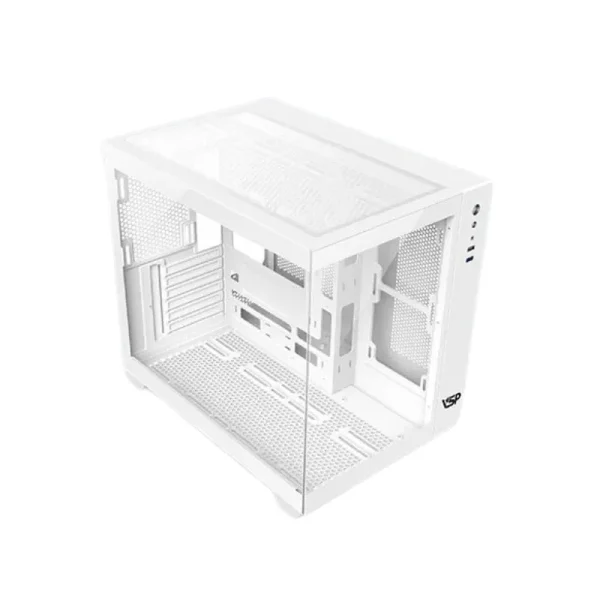 Vỏ Casse VSP Gaming Aquanaut X4 | ATX, Mid Tower, Trắng