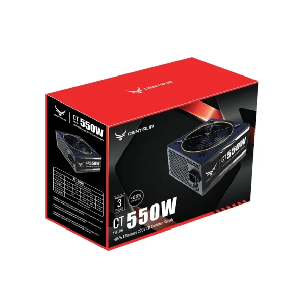 Nguồn Centaur CT-550W 80 Plus Bronze 550W – Đen