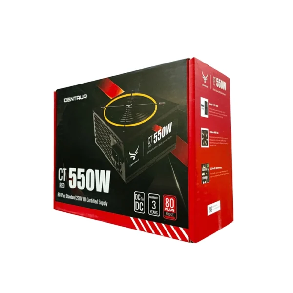 Nguồn Centaur CT-550W 80 Plus Bronze 550W – Đen