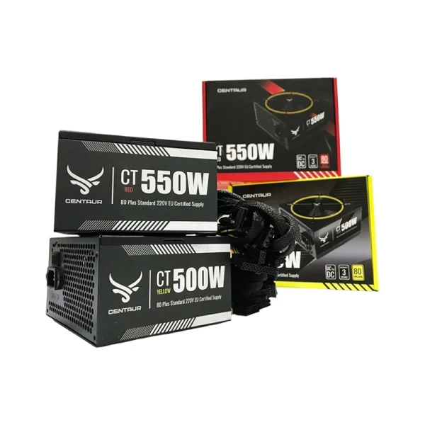 Nguồn Centaur CT-550W 80 Plus Bronze 550W – Đen