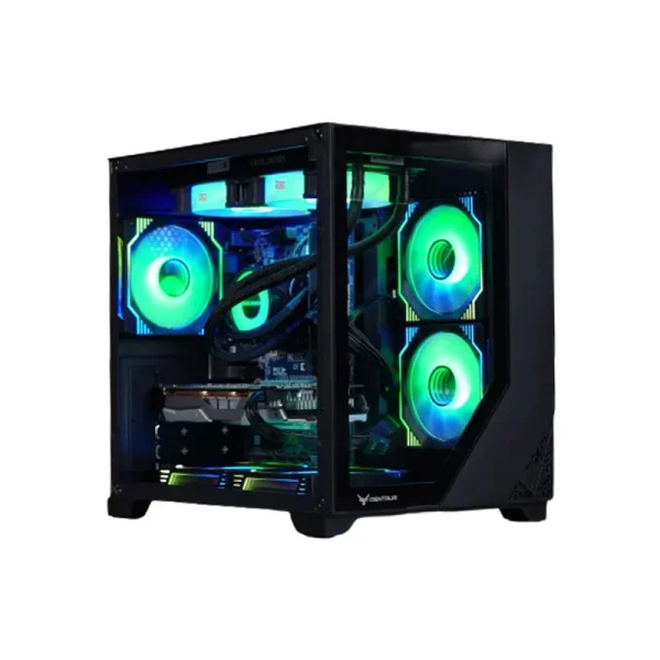 Vỏ case Centaur Titan CT-V001 | mATX, Mid Tower, Đen