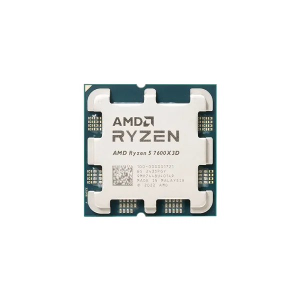 CPU AMD Ryzen 5 7600X3D (AM5 – 6C/12T – 104 MB Cache – PCIe 5.0)