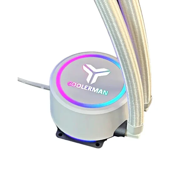 Tản nhiệt nước CPU Coolerman V 240 White LED ARGB