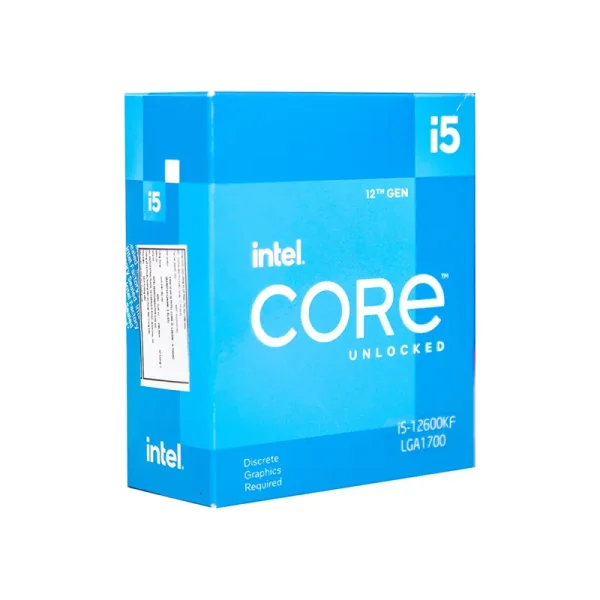 CPU Intel Core i5-12600KF (Turbo 4.9Ghz, 10 nhân 16 luồng, 20MB Cache, 125W)