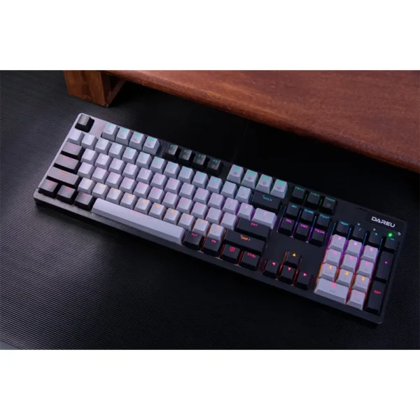 Bàn phím cơ DareU EK1280X Black Grey​ 104 key