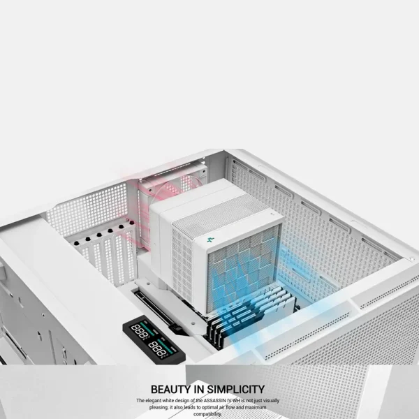 Tản nhiệt khí CPU DeepCool ASSASSIN IV WH – Tháp đôi, trắng