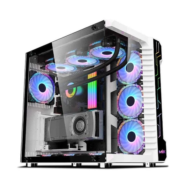 Vỏ Case MIK LV07 – WHITE (Mid Tower/ Màu Trắng) – Giá Tốt Nhất