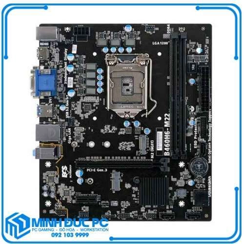 ECS B460H6-M22 – BO MẠCH CHỦ LGA 1200 CHÍNH HÃNG