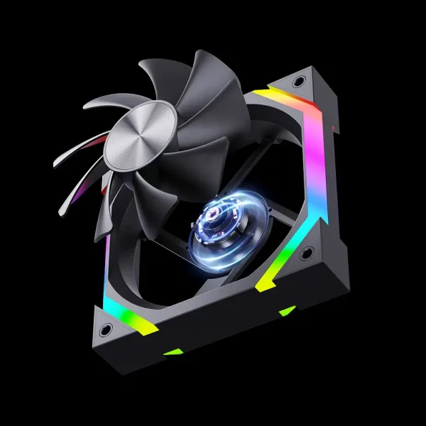 Fan Case Starlink V9 PRO ARGB Sync Mainboard Đen