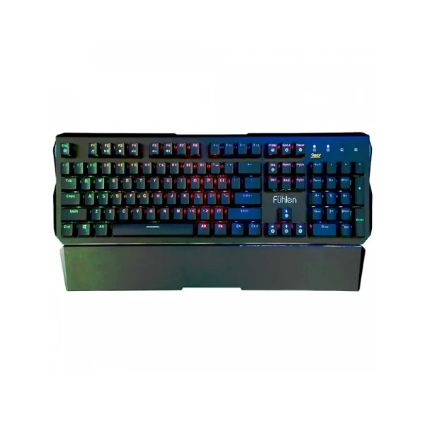 Bàn phím cơ quang Fuhlen D (Destroyer) LED ARGB, kê tay