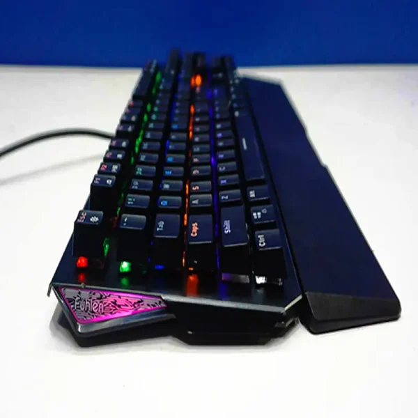 Bàn phím cơ quang Fuhlen D (Destroyer) LED ARGB, kê tay