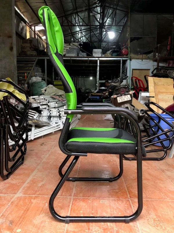 Ghế chơi game Cyber tay sắt lưng lưới