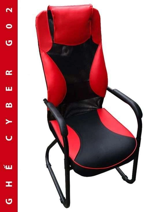 GHẾ G02 – GHẾ CYBER GAMING SIÊU BỀN, GIÁ RẺ !