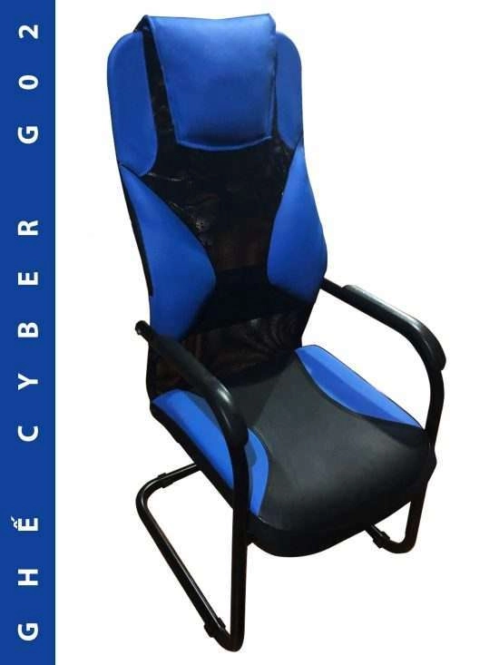 GHẾ G02 – GHẾ CYBER GAMING SIÊU BỀN, GIÁ RẺ !