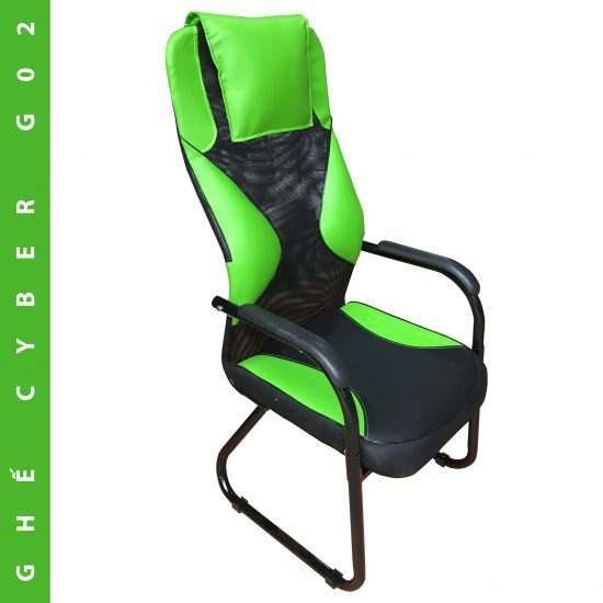 GHẾ G02 – GHẾ CYBER GAMING SIÊU BỀN, GIÁ RẺ !