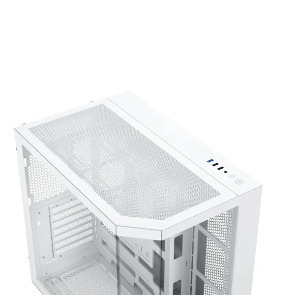 Vỏ Case XIGMATEK ALPHA – CUBI II ARTIC Trắng E-ATX