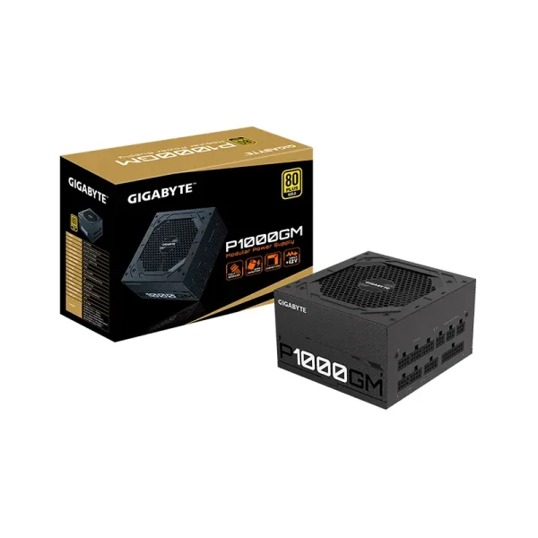 Nguồn GIGABYTE GP-P1000GM 1000W 80 Plus Gold – Black