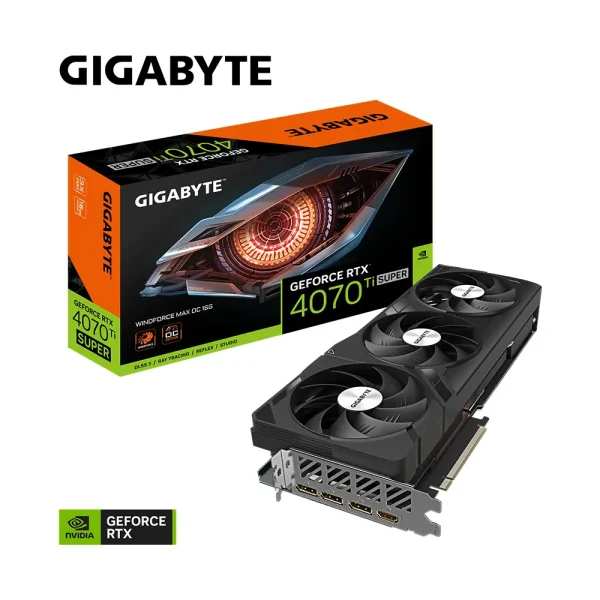 Gigabyte RTX 4070 Ti SUPER WINDFORCE MAX OC 16G
