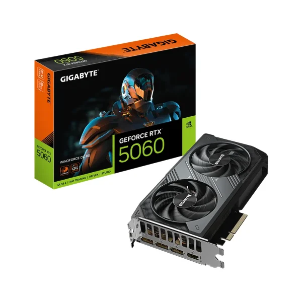 VGA GIGABYTE RTX 5060 WINDFORCE OC 8G GDDR7