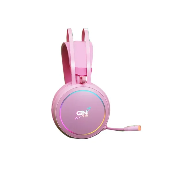Tai nghe GNET G09 7.1 LED RGB USB (Màu hồng)