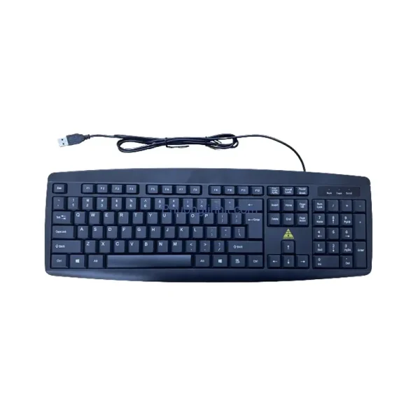 Bàn phím có dây Golden Field KG108 USB chính hãng – Black