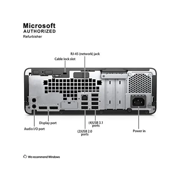 HP ProDesk 600 G3 SFF (Intel Core i5-6500 | 8GB DDR4 | 256GB SSD)